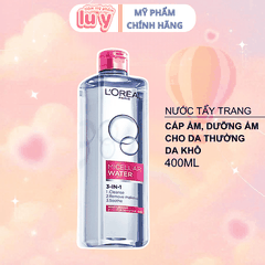Nước Tẩy Trang Loreal Micellar 400ml