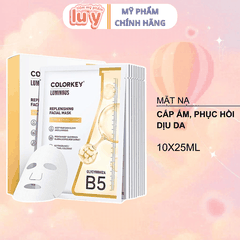 Mặt nạ giấy Colorkey Luminous Vitamin B5 Vàng - Dưỡng Ẩm, Dịu Da