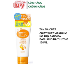 Tẩy Da Chết Mặt Rosette Nhật - Cam Trắng da - 120g