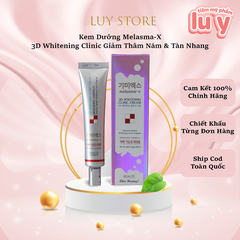 Kem Dưỡng Da Melasma 3D white Có Tem Phụ, [Cty - Full VAT]