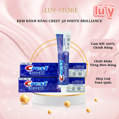 Kem đánh răng 3D Cresst White