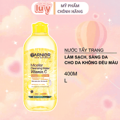 Nước Tẩy Trang Garnier Micellar 400ml
