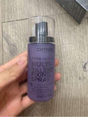 Xịt Khoá Nền Catrice Prime And Fine Multi-Talent Fixing Spray Cố Định Lớp Trang Điểm 50ml [Cty - Full VAT]