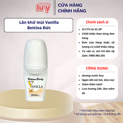 Lăn khử mùi Vanilla Bettina Đức