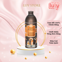 Sữa Tắm Tesori chai 500ml - Nâu (hoa sen) [Cty - Full VAT]