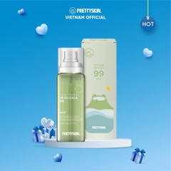 Xịt Khoáng Rau Má PrettySkin The Pure Jeju Cica 99 Mist 100ml [Cty - Full VAT]