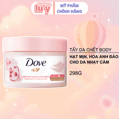Tẩy Da Chết Dove Hương Hoa Anh Đào 280G Mẫu Mới