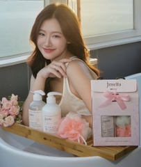 Sét Túi + Bông Cho Tắm Jmella No.01 1000ml