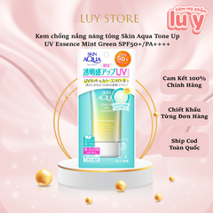 Kem Chống Nắng SKIN AQUA Xanh