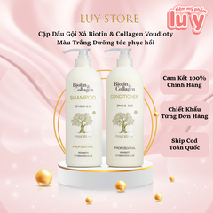 [Dầu Gội] BIOTIN Collagen - Trắng - Trị rụng tóc - 500ML­ [Cty - Full VAT]