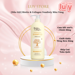 [Dầu Gội] BIOTIN Collagen - Trắng - Trị rụng tóc - 500ML­ [Cty - Full VAT]