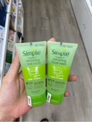 Sữa Rửa Mặt SIMPLE mini 50ml