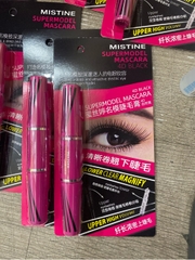 Chuốt mi mascara Chuốt Mi 2 Đầu Mistine Super Model