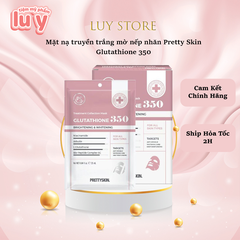 Mặt Nạ PRETTYSKIN Treatment Collection Mask - Glutathione 350 [Hàng Công Ty + Full VAT]