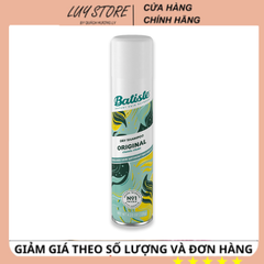Dầu gội khô Batiste - Hương chanh [Cty - Full VAT]