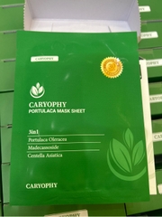 Mặt Nạ Rau Má Caryophy Dưỡng Ẩm, Trắng Da, Giảm Thâm Mụn