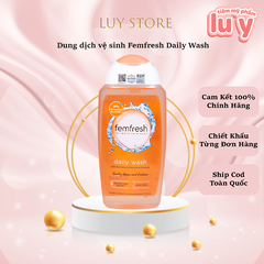 Dung Dịch Vệ Sinh FEMFRESH Intimate Wash - 250ML [Cty - Full VAT]