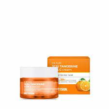 Kem Dưỡng trắng da Vitamin C PrettySkin Tangerine Có Tem Phụ,