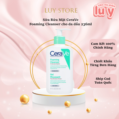 Sữa Rửa Mặt Cerave Foaming Facial Cleanser