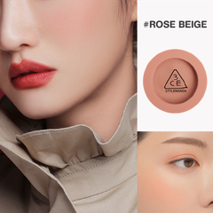 Phấn Má Hồng 3CE Face Blush #Rose Beige [Cty - Full VAT]