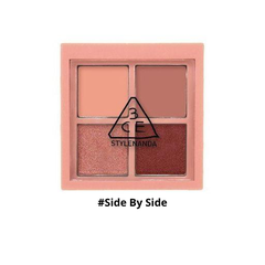 Bảng Phấn Mắt 4 Ô 3CE #Side By Side [Cty - Full VAT]