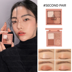 Bảng Phấn Mắt 4 Ô 3CE #Second Pair [Cty - Full VAT]