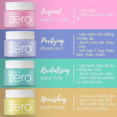 Sáp Tẩy Trang Zero Mini 7ML