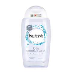 Dung Dịch Vệ Sinh FemFresh Xám 250ML - Dành Cho Da Nhạy Cảm