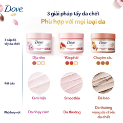 Tẩy Da Chết Dove Hương Lựu Đỏ 50g [Hàng Cty - Free VAT]