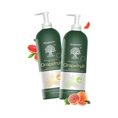Cặp Dầu Gội Xả Bưởi Biotin Voudioty 500ML [Hàng Cty - Free VAT]