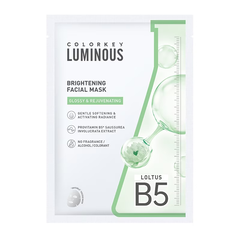 Mặt nạ giấy Colorkey Luminous Vitamin B5 Xanh Lá - Dưỡng Ẩm, Căng Bóng