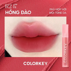 Son Nhung Kem Lì Colorkey #R247 - Hồng Đào