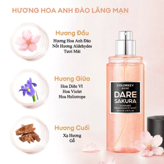Xịt Thơm Toàn Thân Colorkey Rosé 100ML