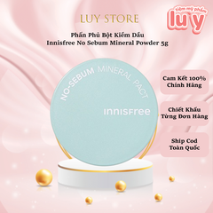 Phấn Phủ Bột Kiềm Dầu Innisfree NoSebum Mineral Powder 5g