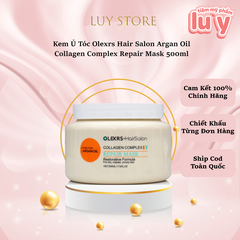 Kem Hấp Ủ Tóc OLEXRS Collagen 500ml [Cty - Full VAT]