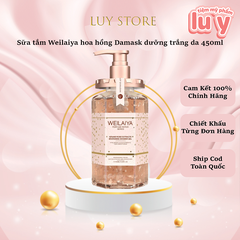 Sữa tắm Weilaiya Gel - Cánh hoa hồng