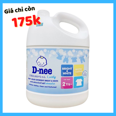 Nước giặt Dnee màu Trắng 3000ml