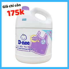 Nước giặt Dnee màu tím 3000ml
