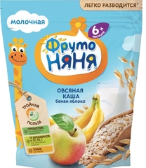 Cháo sữa yến mạch Fruto đào và chuối 200g