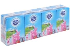 Sữa tiệt trùng hương dâu Dutch Lady 110ml