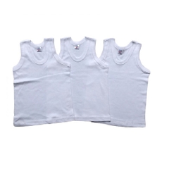 Áo thun ba lỗ trắng Bossini số 4