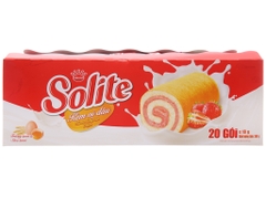 Bánh Solite vị dâu 20 gói