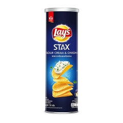 Khoai tây Lays Stax vị Kem Chua 110g