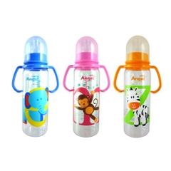 Bình sữa Angel cổ hẹp có tay cầm 120ml