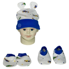 Bộ nón vớ Hello bông