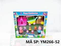 Hộp nhà heo hồngYM266-52