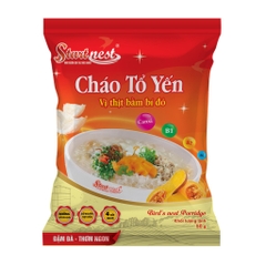 Cháo tổ yến khánh hòa Nest bí đỏ thịt bằm