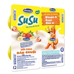 VNM SCA Susu Dâu Chuối 80g