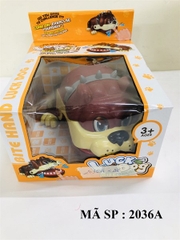 Hộp chó mặt xệ cắn tay 2036A