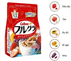 Ngũ cốc Calbee đỏ 800g